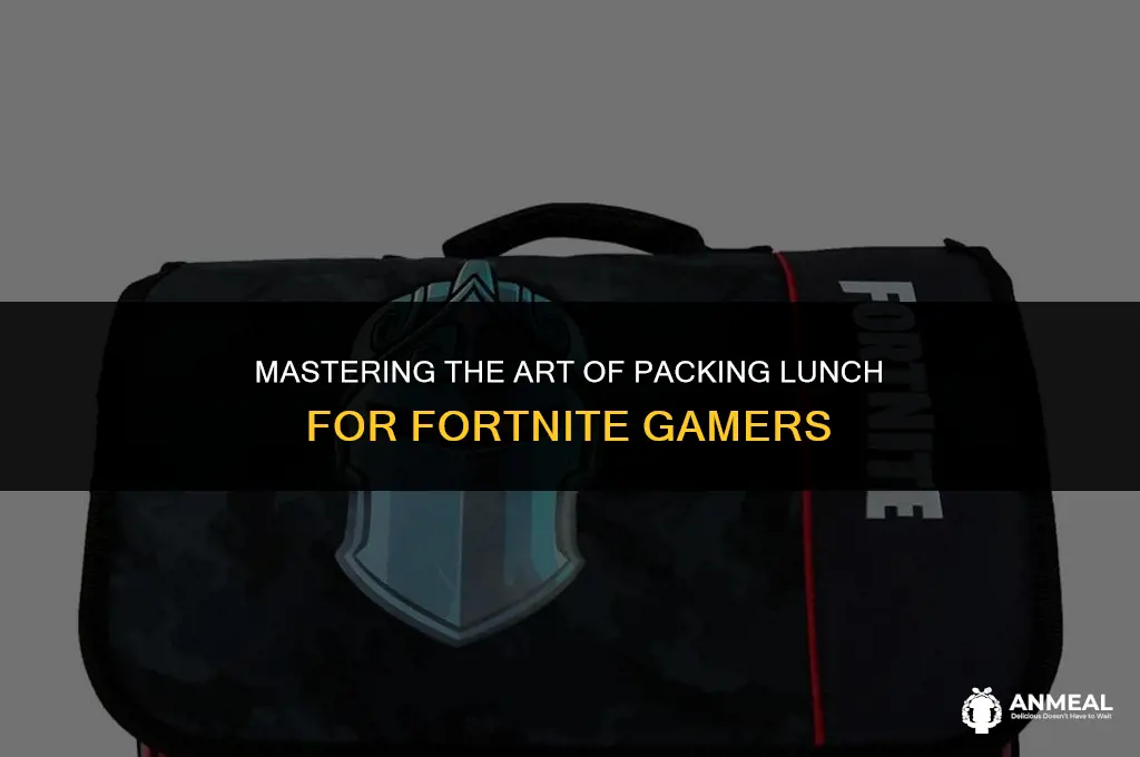 how to get lunch bag pack fortnite