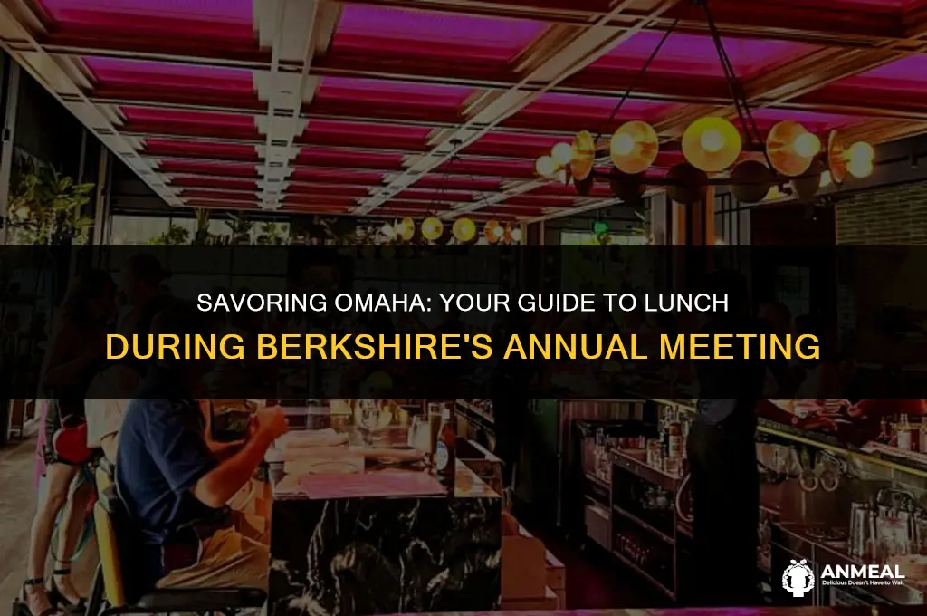 how to get lunch during berkshire annual meeting