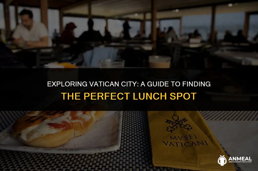 how to get lunch in vatican city