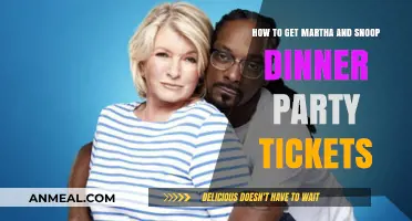 Score Martha & Snoop Dinner Party Tickets: Your Ultimate Guide