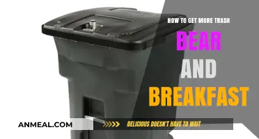 Maximize Trash Collection for Bear Safety in Your Breakfast Area