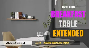 Creative Ways to Extend Your Breakfast Table for More Dining Space