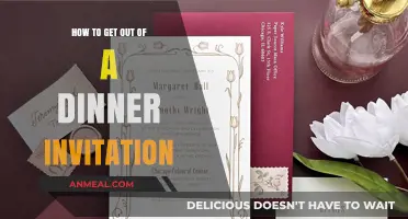 Gracefully Declining Dinner Invites: Polite Excuses and Strategies