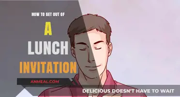 Gracefully Declining Lunch Invitations: A Guide to Polite Exits