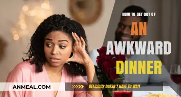Escape Gracefully: Mastering the Art of Exiting Awkward Dinners