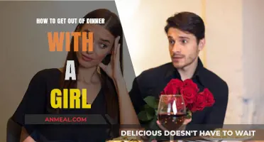Graceful Excuses: How to Politely Decline a Dinner Date with a Girl