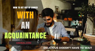 Politely Declining Dinner Invites: A Guide to Avoiding Awkward Acquaintances