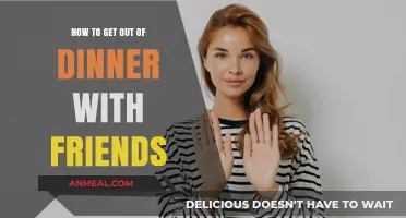 Graceful Excuses: How to Politely Decline Dinner with Friends