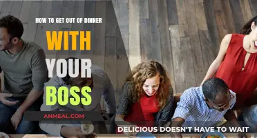 Politely Declining Dinner with Your Boss: A Professional Guide