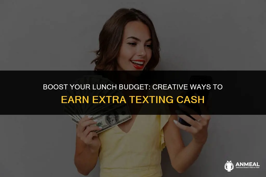 how to get texts on extra lunch money