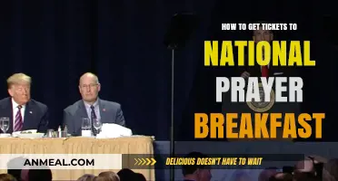 Securing Your Seat: A Guide to National Prayer Breakfast Tickets