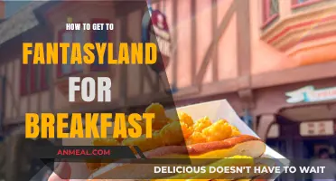 Early Access: Navigating to Fantasyland for a Magical Breakfast Experience