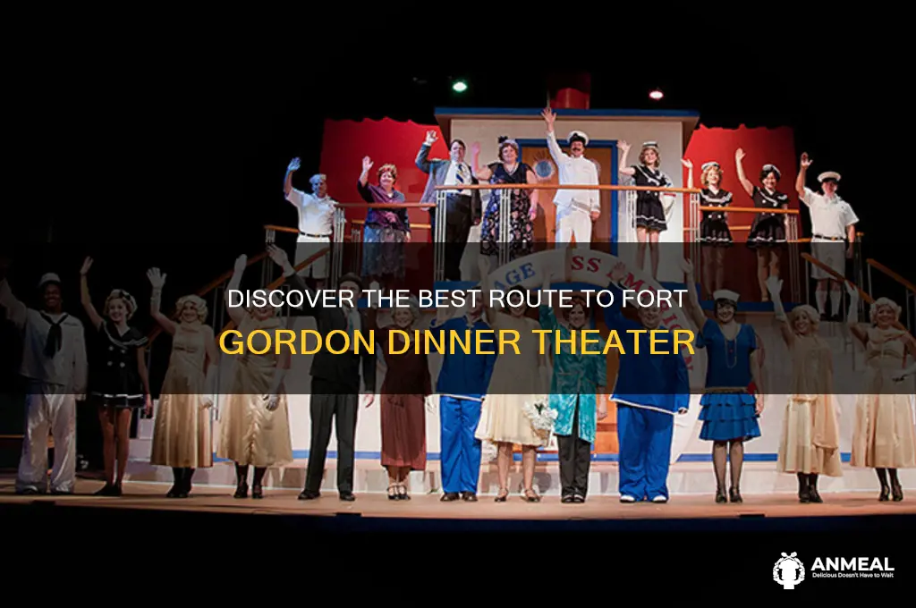 how to get to fort gordon dinner theater