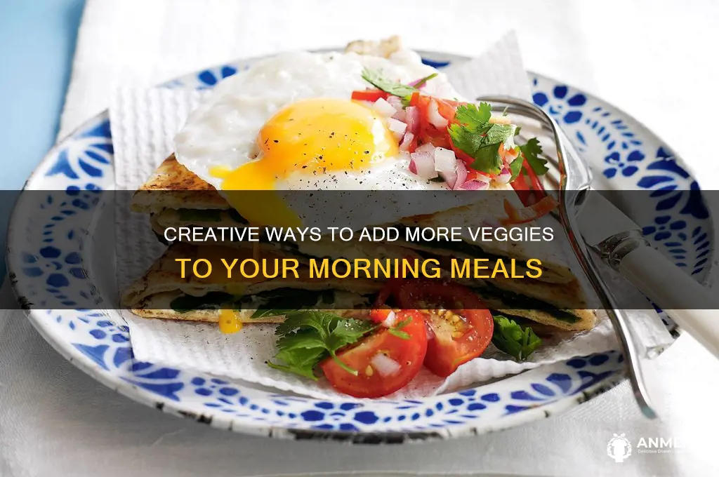 how to get vegetables in breakfast