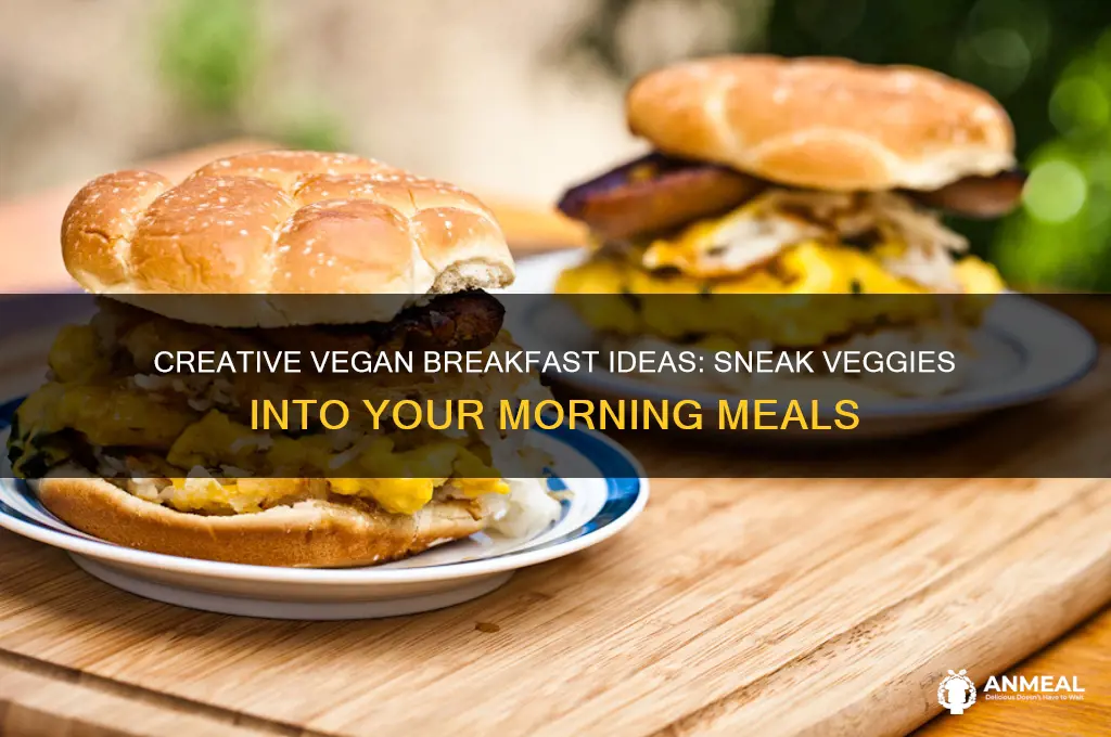 how to get vegetables into breakfast vegan
