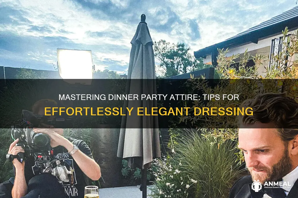 how to get well dressed for a dinner party