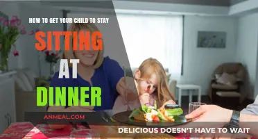 Mastering Mealtime: Tips to Keep Your Child Calmly Seated at Dinner