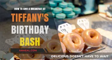 Breakfast at Tiffany's Birthday Bash: Elegant Party Planning Tips