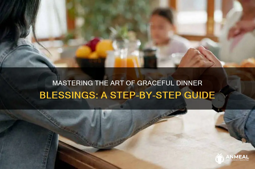 how to give grace at dinner