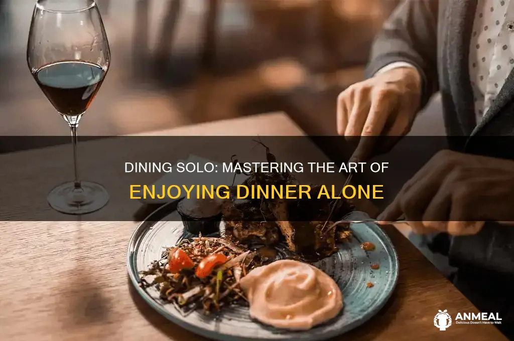 how to go out to dinner alone