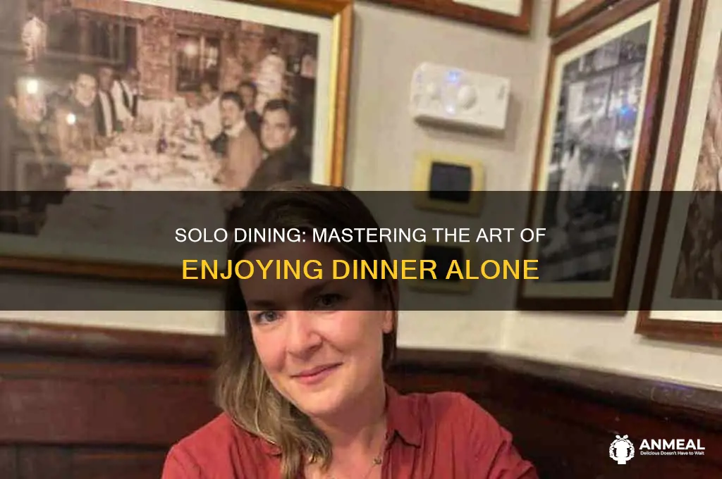 how to go out to dinner by yourself