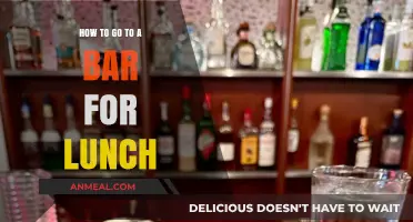 Savoring Lunch at the Bar: A Guide to Casual Dining
