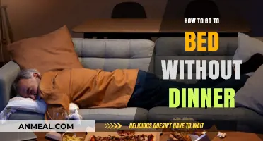 Skipping Dinner: Tips for Going to Bed Without Eating