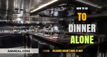Dining Solo: A Guide to Enjoying Dinner Alone with Confidence