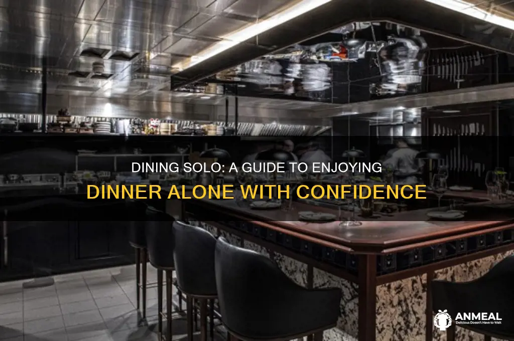 how to go to dinner alone