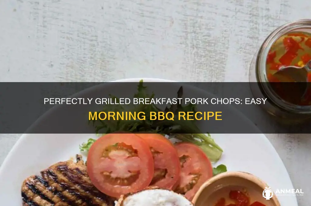 how to grill breakfast pork chops