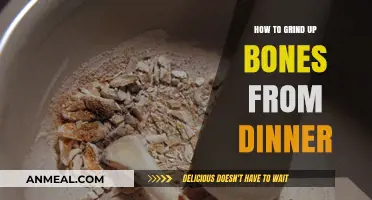 Efficiently Grind Dinner Bones: Tips for Maximizing Leftovers and Reducing Waste