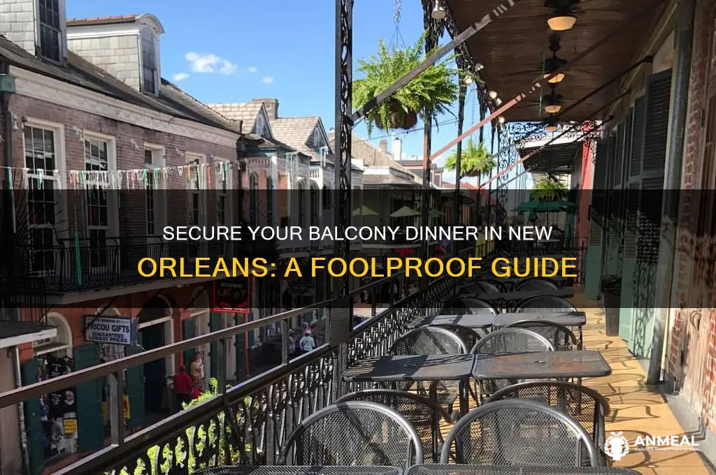 how to gruantee a blacnony dinner new orleans