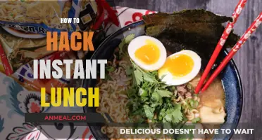 Quick Bites: Mastering the Art of Instant Lunch Hacks