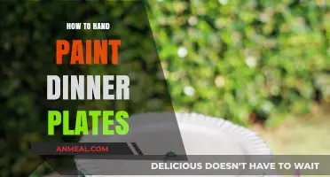 Creative Tableware: A Step-by-Step Guide to Hand-Painting Dinner Plates