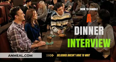 Mastering the Art of Dinner Interviews: Tips for Professional Success