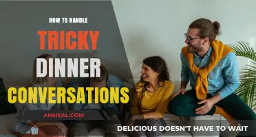 Navigating Tricky Dinner Conversations: Strategies for Graceful and Respectful Dialogue
