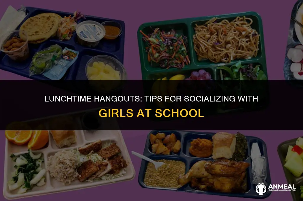 how to hang out wiu gurls during lunch