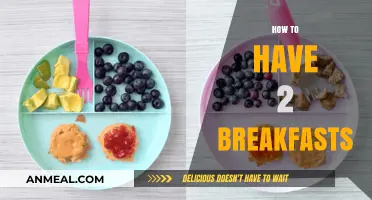 Double Your Morning Delight: Tips for Enjoying Two Breakfasts Daily