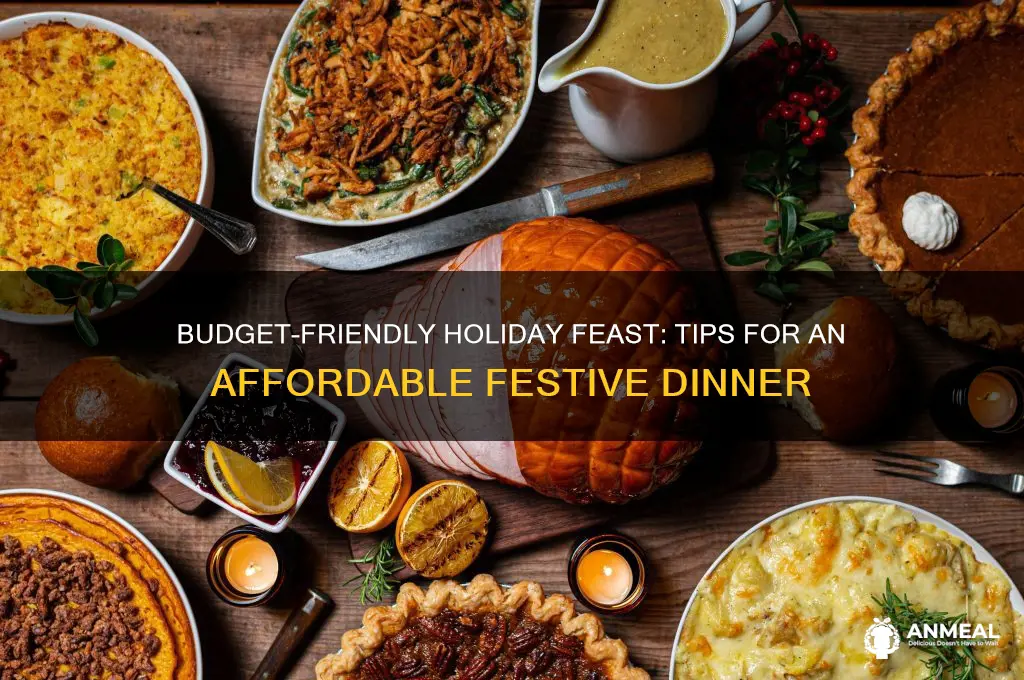 how to have a cheap holiday dinner