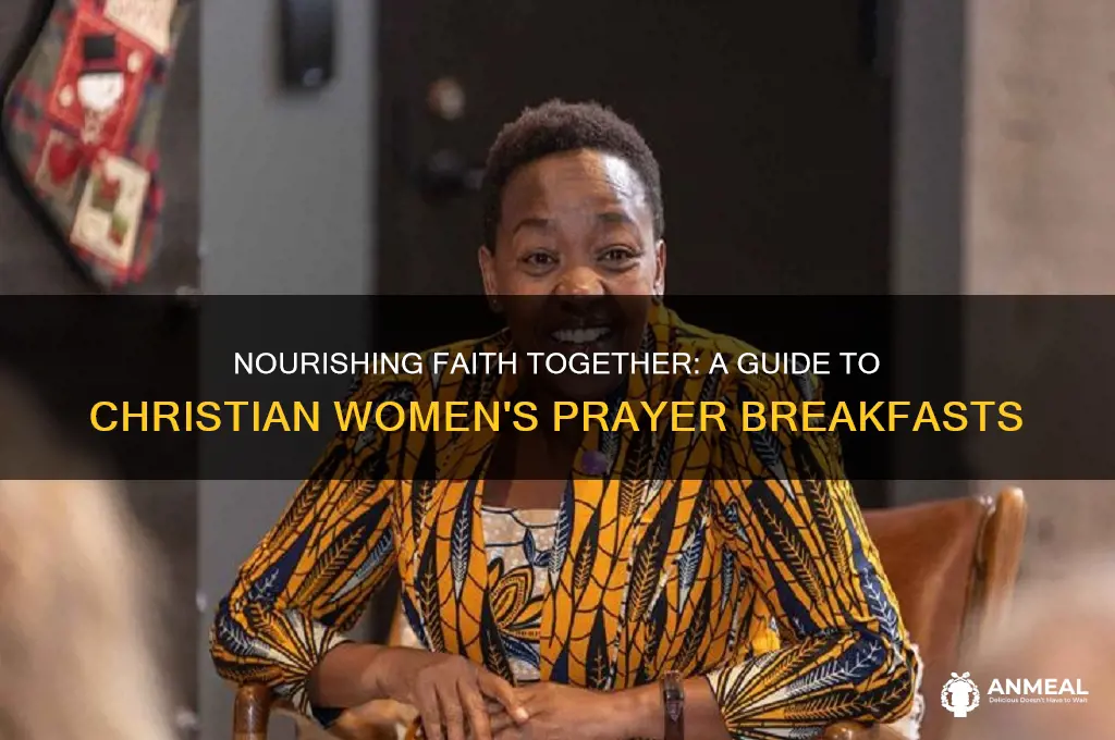 how to have a christian women prayer breakfast