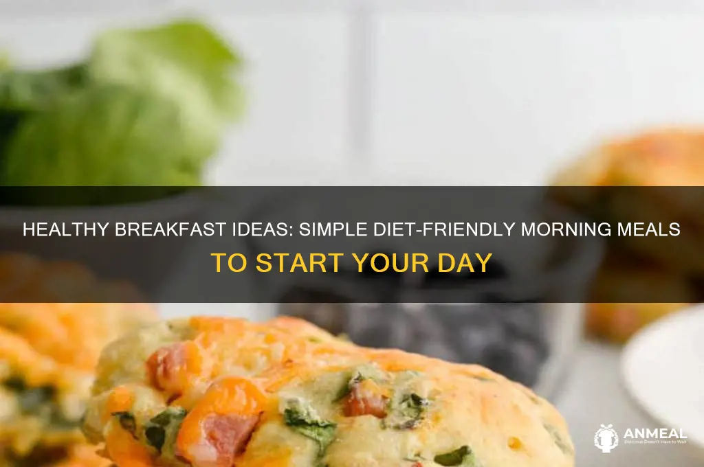 how to have a diet breakfast