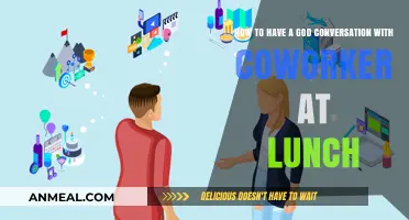 Spark Meaningful Chats: A Guide to Lunchtime Conversations with Coworkers