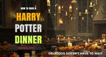 Magical Feast: Crafting a Harry Potter-Inspired Dinner Party