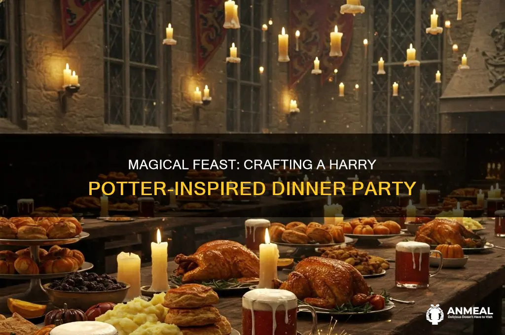 how to have a harry potter dinner