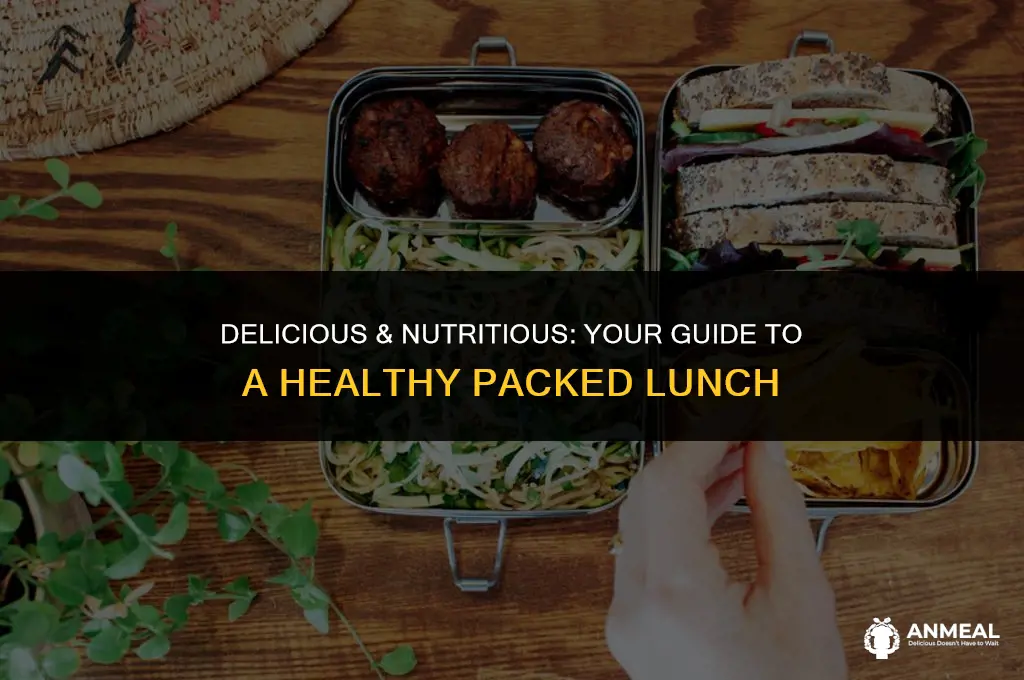 how to have a healthy packed lunch