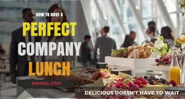 Elevate Your Company Lunch: Tips for a Perfect Midday Break