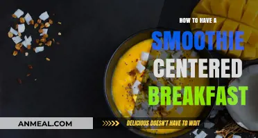 Boost Your Morning: Delicious Smoothie-Centered Breakfast Ideas & Tips