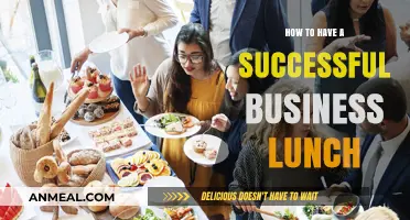 Mastering the Art of Business Lunches: Tips for Success