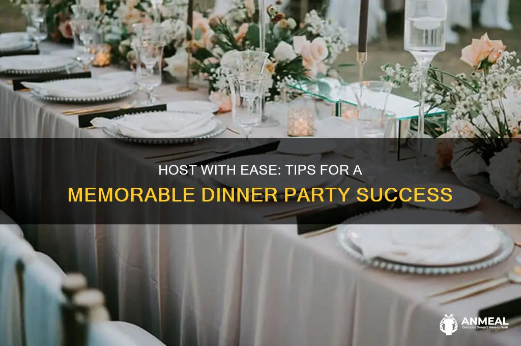 how to have a successful dinner party