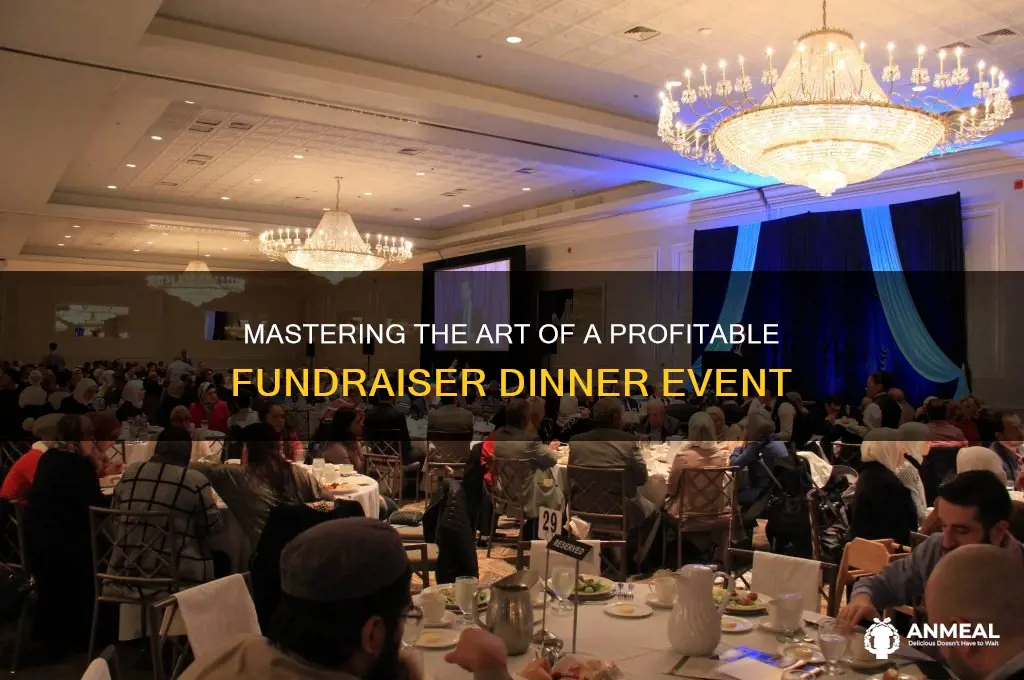 how to have a successful fundraiser dinner
